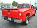 2007 Victory Red Chevrolet Silverado 1500 LS Extended Cab  photo #5