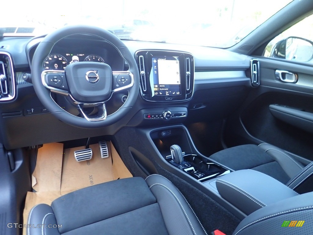 Charcoal Interior 2021 Volvo XC40 T5 R-Design AWD Photo #139152292