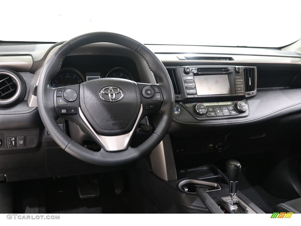 2017 RAV4 XLE - Black Current Metallic / Black photo #6
