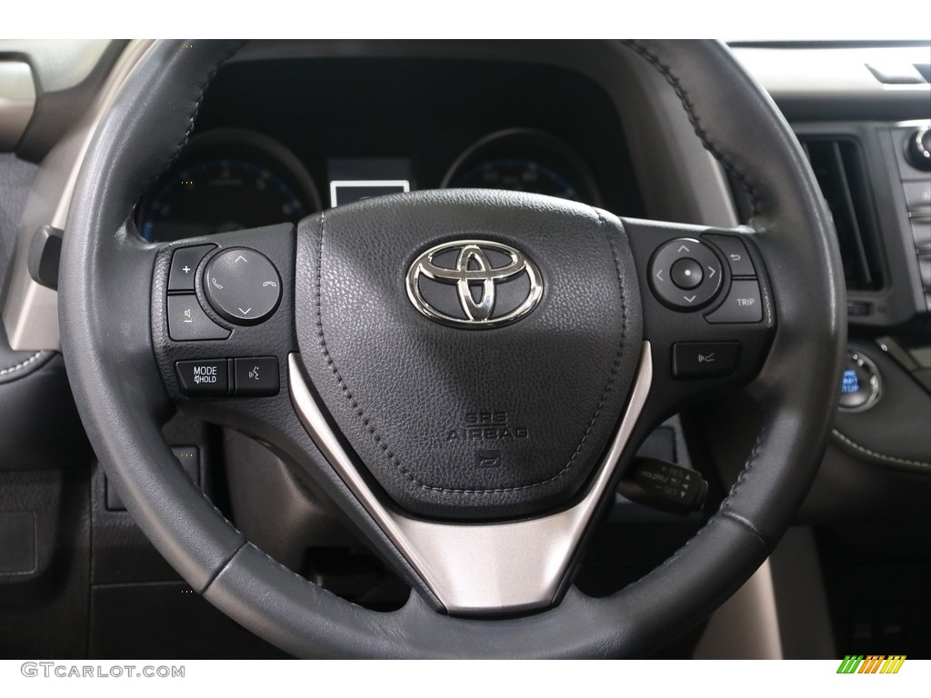2017 RAV4 XLE - Black Current Metallic / Black photo #8