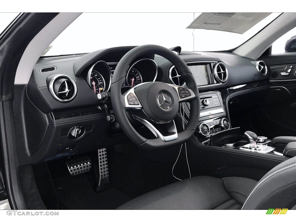 2020 SL 450 Roadster - Obsidian Black Metallic / Black photo #4