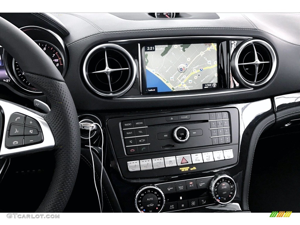 2020 SL 450 Roadster - Obsidian Black Metallic / Black photo #6