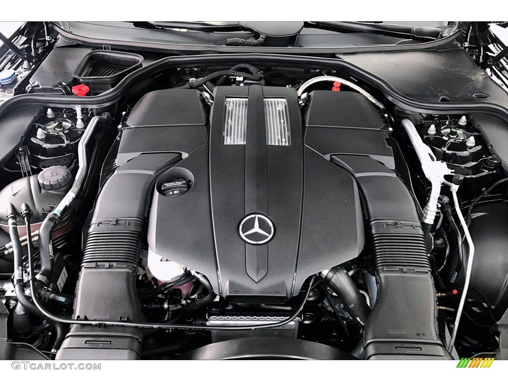 2020 SL 450 Roadster - Obsidian Black Metallic / Black photo #8