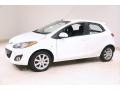 2012 Crystal White Pearl Mica Mazda MAZDA2 Touring  photo #3