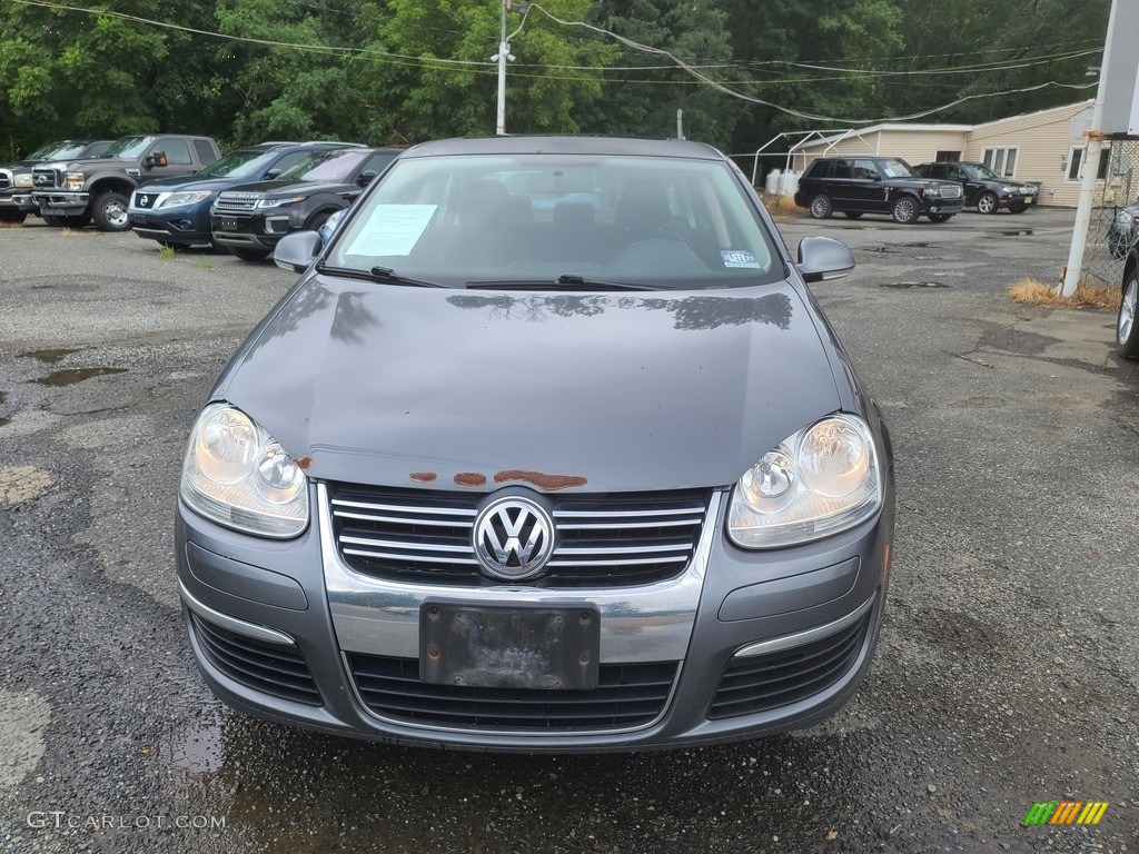 2010 Jetta SE Sedan - Platinum Grey Metallic / Titan Black photo #7