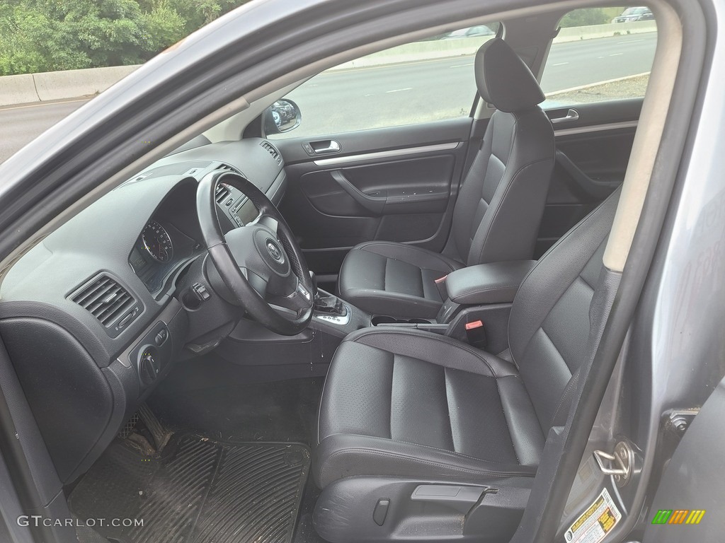 2010 Jetta SE Sedan - Platinum Grey Metallic / Titan Black photo #8
