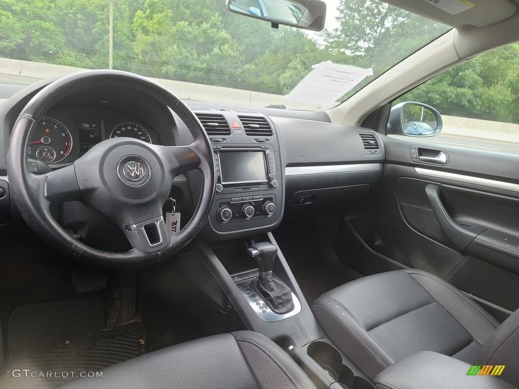 2010 Jetta SE Sedan - Platinum Grey Metallic / Titan Black photo #9