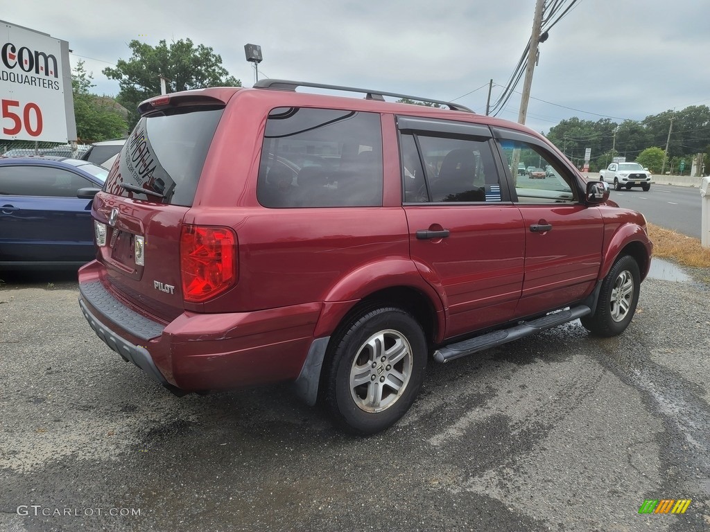 2005 Pilot EX-L 4WD - Redrock Pearl / Saddle photo #3