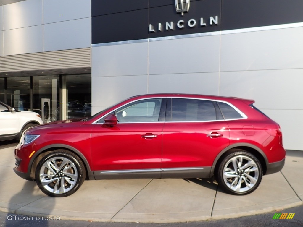 Ruby Red 2017 Lincoln MKX Reserve AWD Exterior Photo #139154902