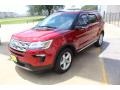 2018 Ruby Red Ford Explorer XLT  photo #4