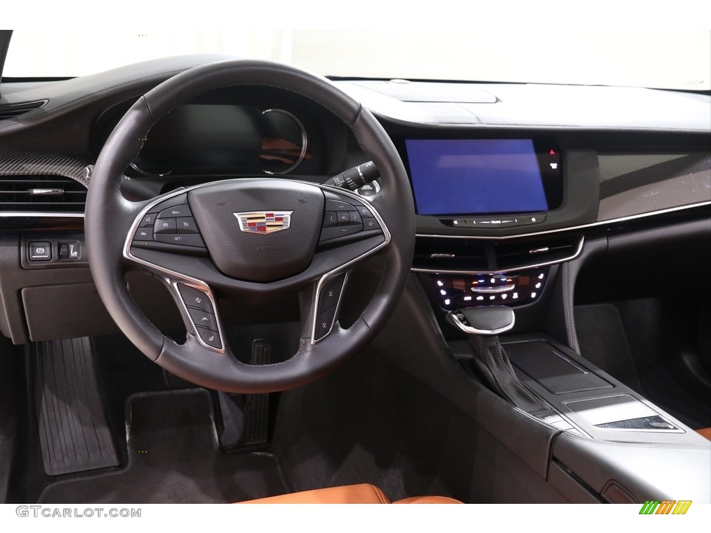 2017 Cadillac CT6 3.6 Premium Luxury AWD Sedan Cinnamon/Jet Black Dashboard Photo #139155043