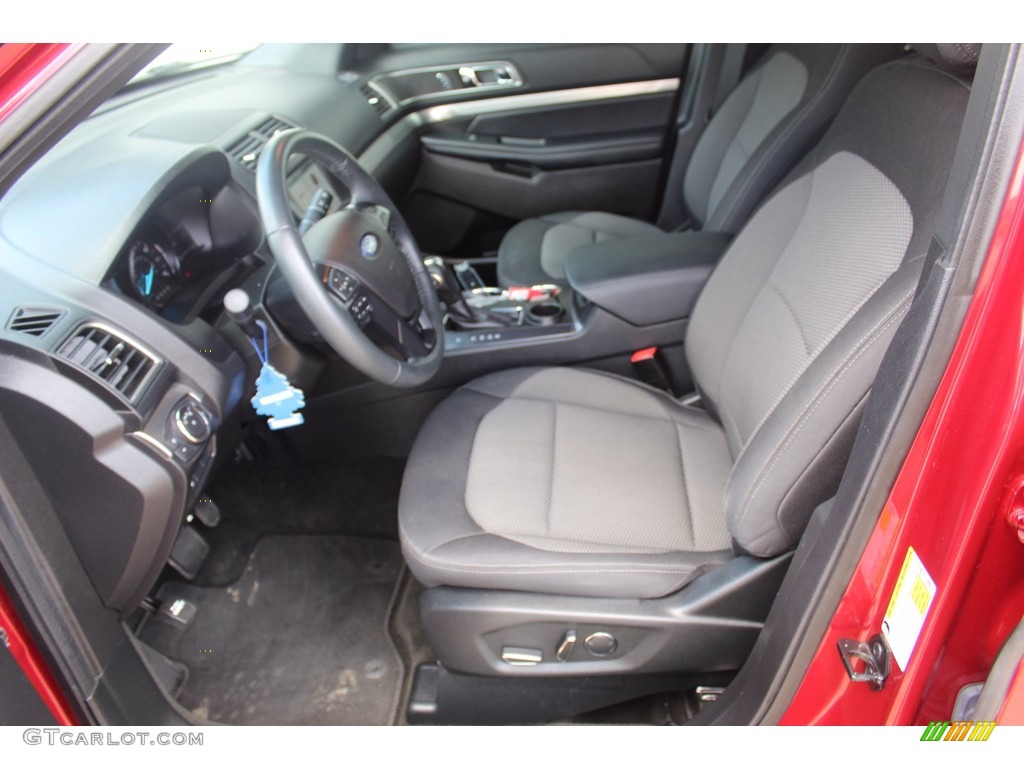 2018 Explorer XLT - Ruby Red / Ebony Black photo #15