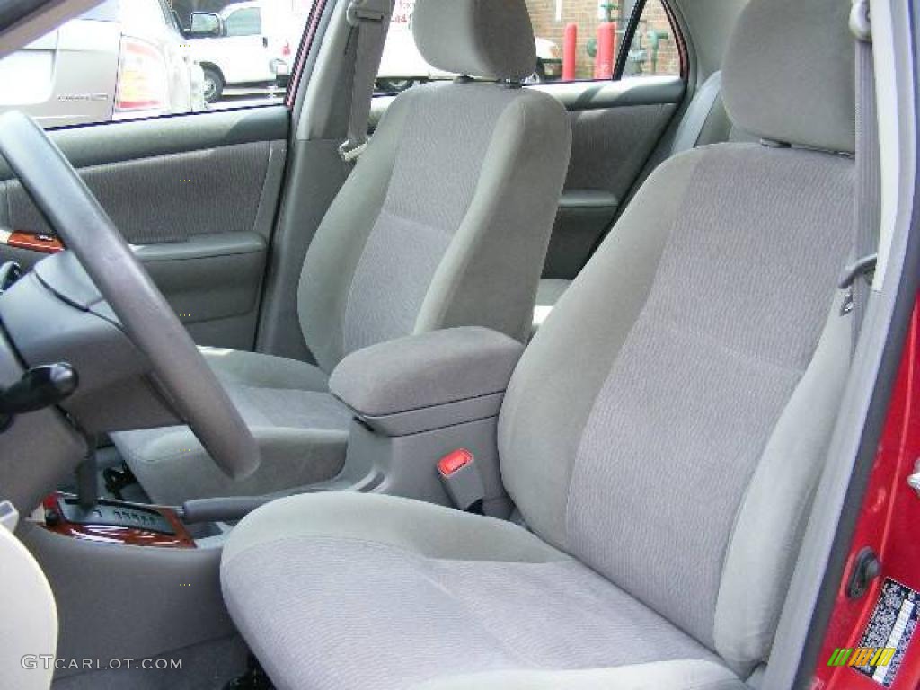 2006 Corolla LE - Impulse Red Pearl / Stone photo #9