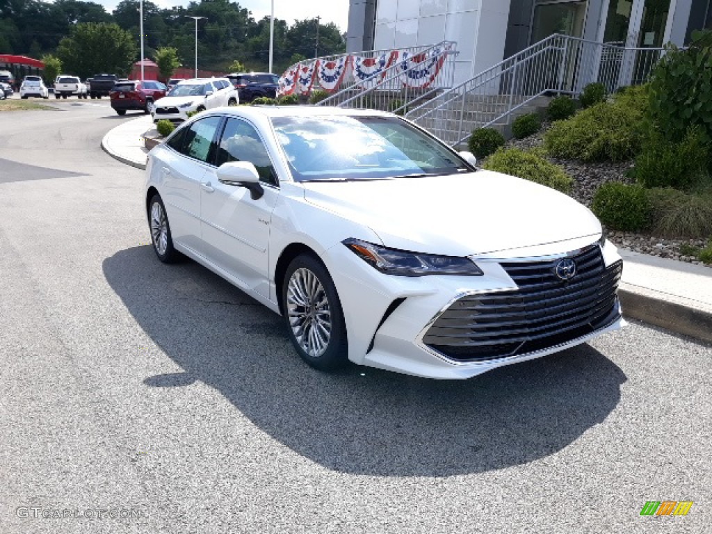 Wind Chill Pearl 2020 Toyota Avalon Hybrid Limited Exterior Photo #139155679