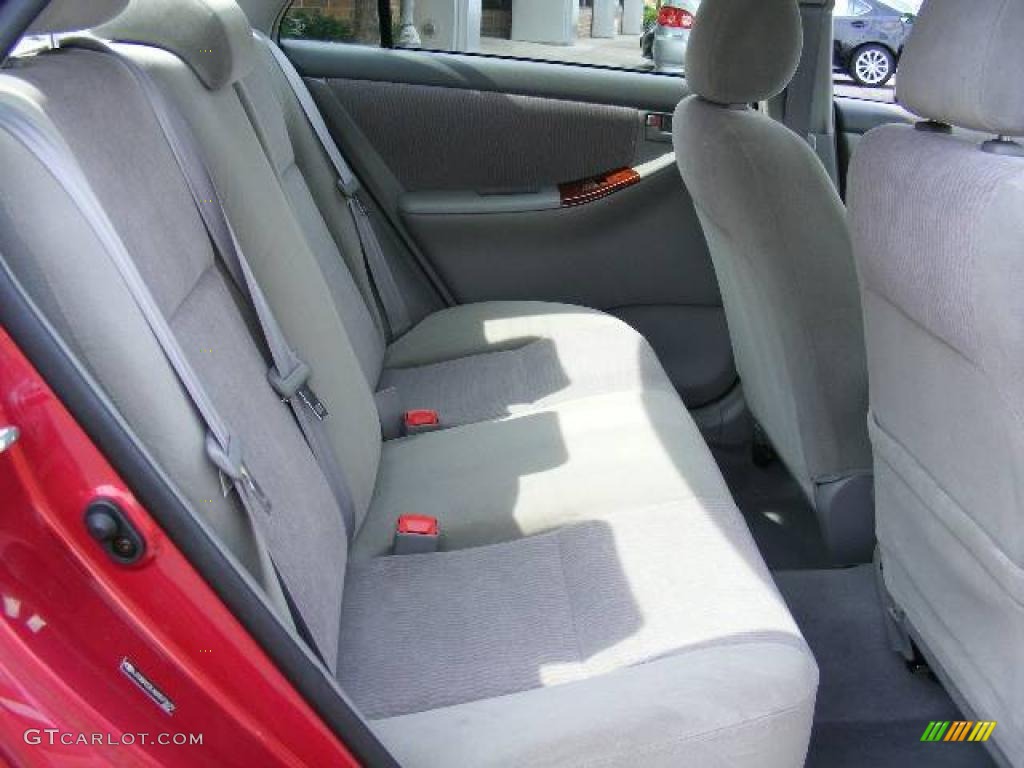 2006 Corolla LE - Impulse Red Pearl / Stone photo #12
