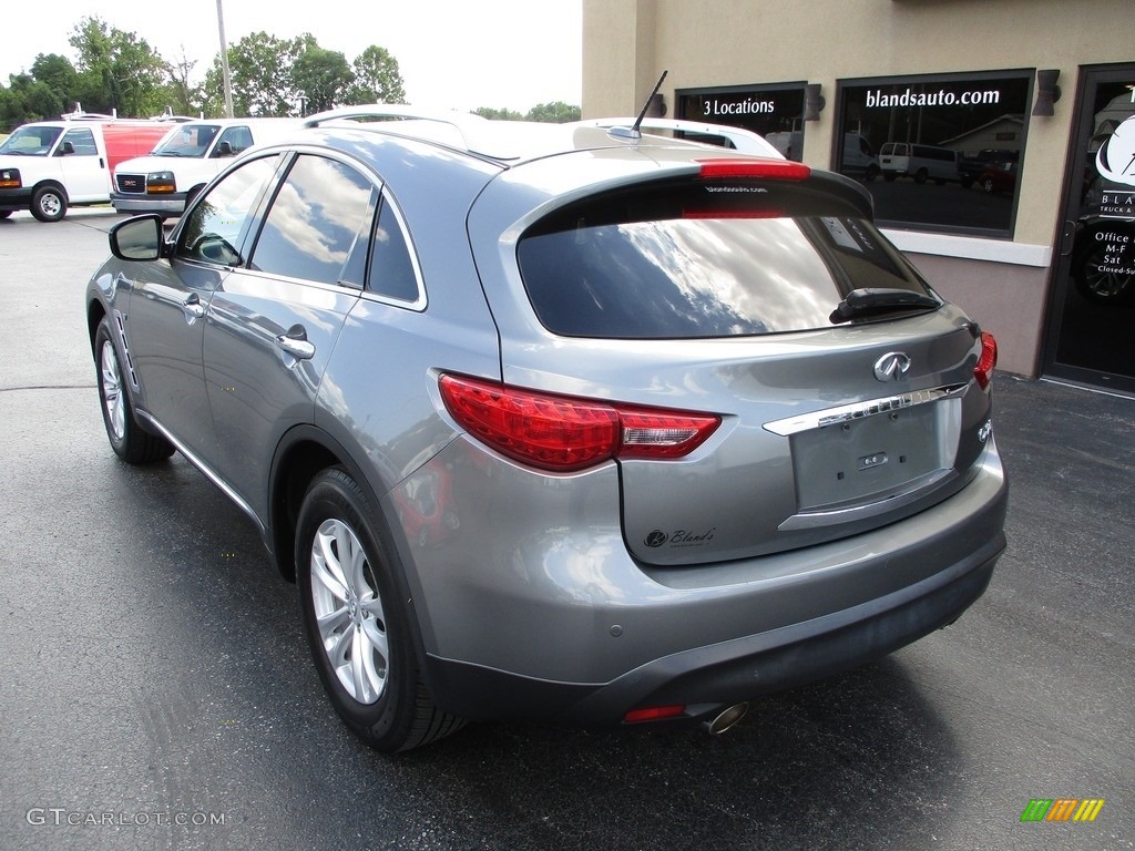 2015 QX70 AWD - Graphite Shadow / Graphite photo #3