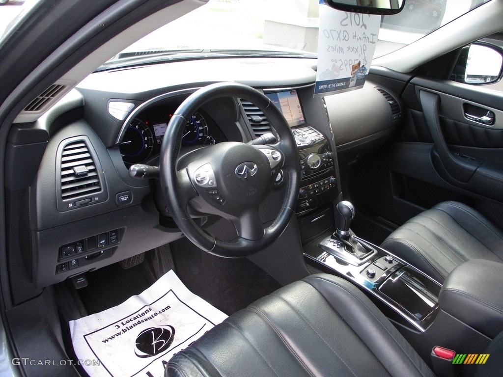 2015 QX70 AWD - Graphite Shadow / Graphite photo #6