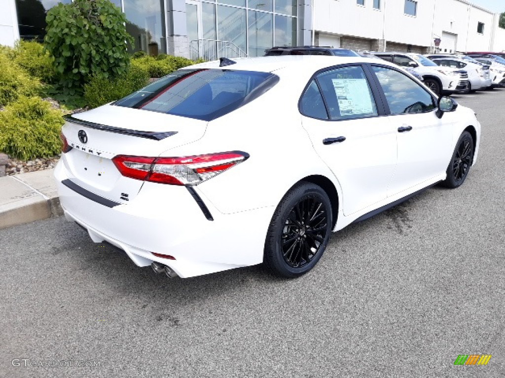 Super White 2020 Toyota Camry SE AWD Nightshade Edition Exterior Photo #139156732