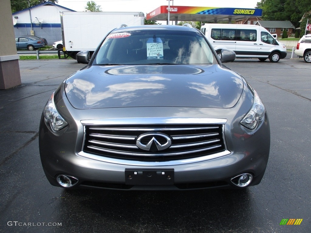 2015 QX70 AWD - Graphite Shadow / Graphite photo #30