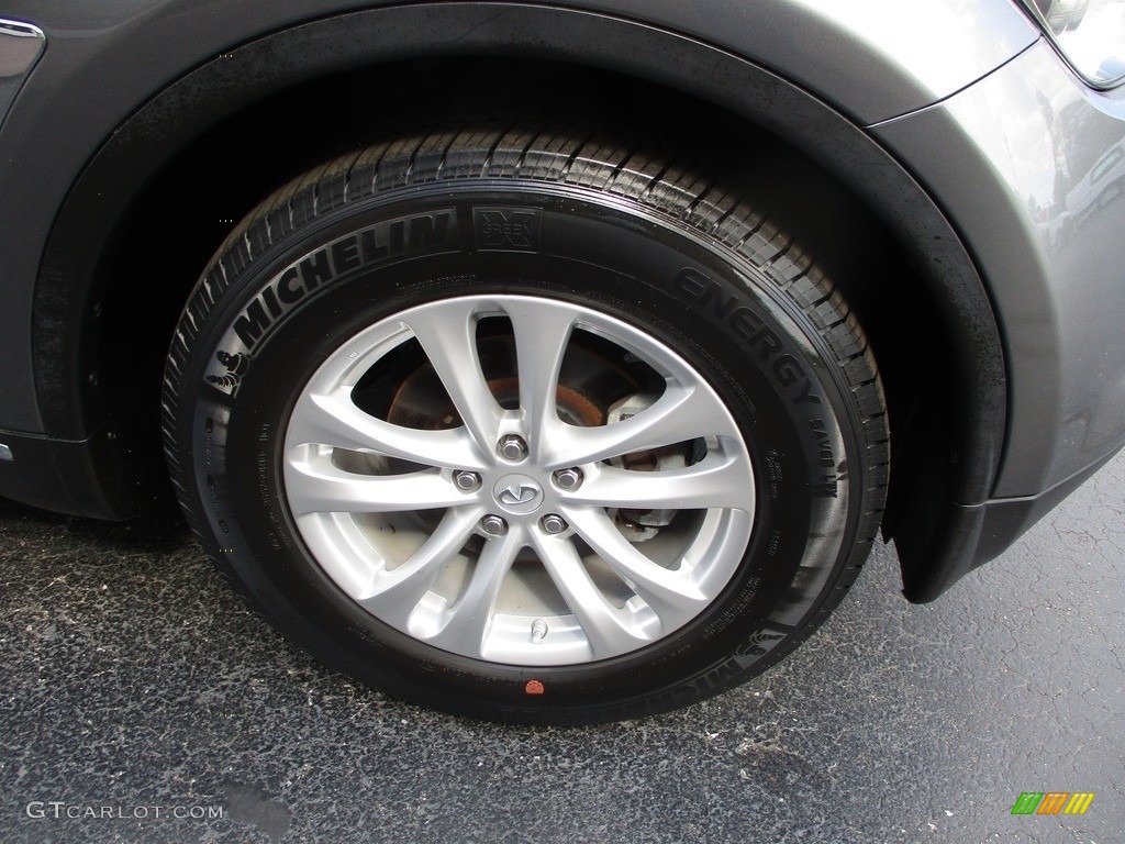 2015 QX70 AWD - Graphite Shadow / Graphite photo #31