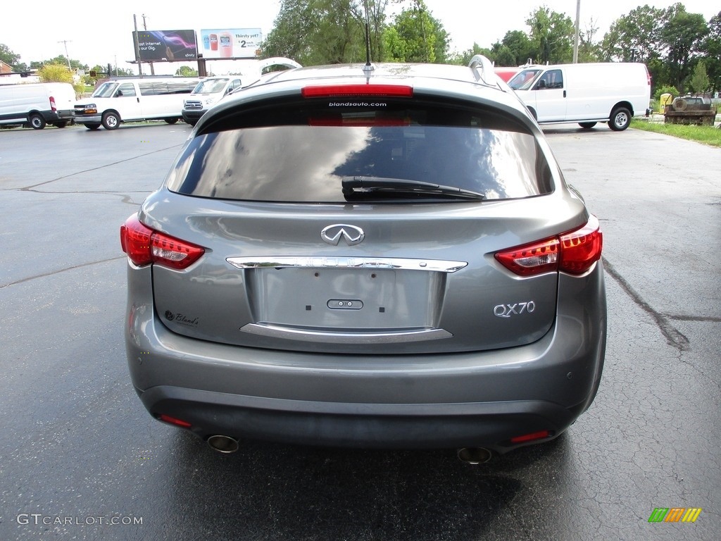 2015 QX70 AWD - Graphite Shadow / Graphite photo #33