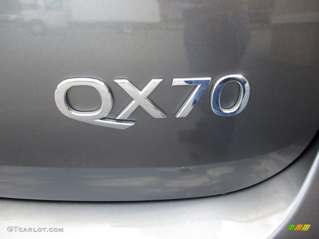 2015 QX70 AWD - Graphite Shadow / Graphite photo #34