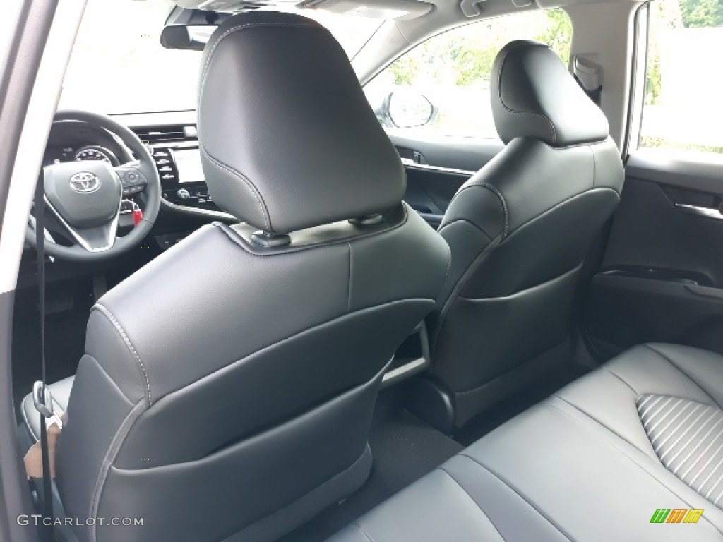 Black Interior 2020 Toyota Camry SE AWD Nightshade Edition Photo #139157101