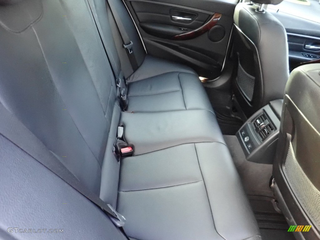 Black Interior 2014 BMW 3 Series 328i xDrive Sedan Photo #139157584