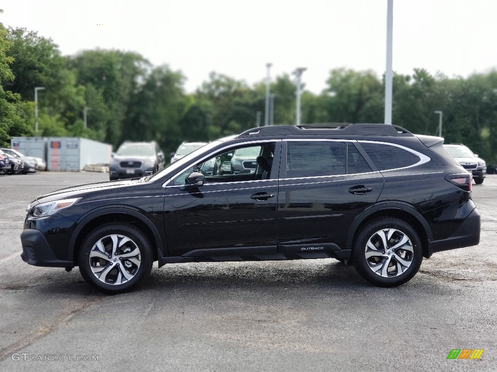 Crystal Black Silica 2020 Subaru Outback 2.5i Limited Exterior Photo #139158028