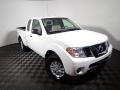 Glacier White 2017 Nissan Frontier SV King Cab 4x4 Exterior