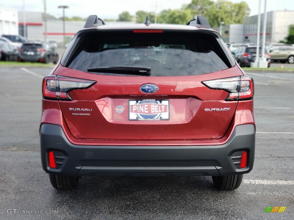 2020 Outback 2.5i Premium - Crimson Red Pearl / Slate Black photo #5