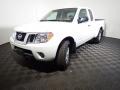 2017 Glacier White Nissan Frontier SV King Cab 4x4  photo #3