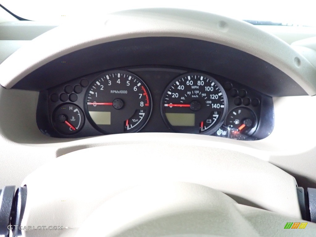 2017 Nissan Frontier SV King Cab 4x4 Gauges Photo #139158730