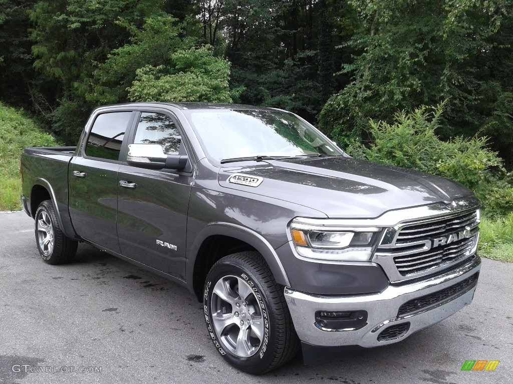 Granite Crystal Metallic 2020 Ram 1500 Laramie Crew Cab 4x4 Exterior Photo #139158745