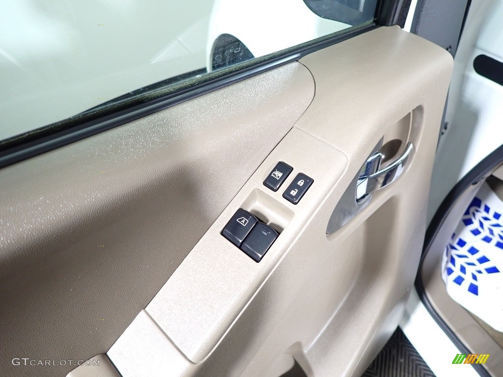 2017 Nissan Frontier SV King Cab 4x4 Beige Door Panel Photo #139158778