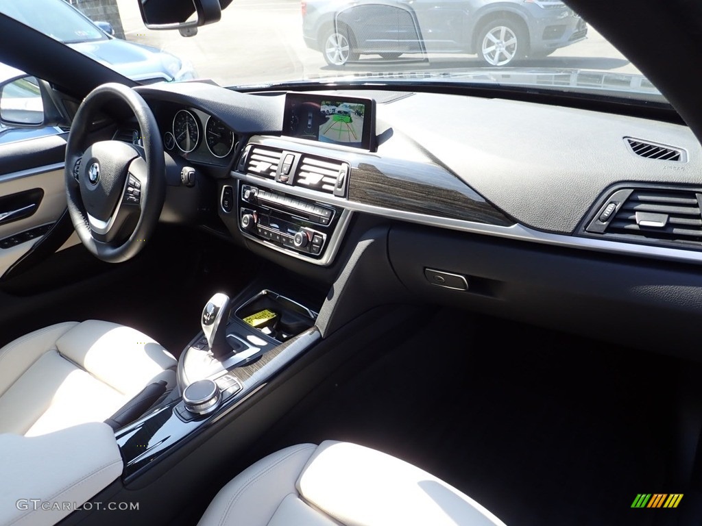 2017 4 Series 430i xDrive Gran Coupe - Midnight Blue Metallic / Black photo #12