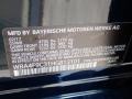  2017 4 Series 430i xDrive Gran Coupe Midnight Blue Metallic Color Code B38