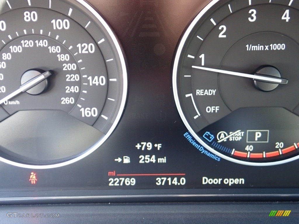 2017 4 Series 430i xDrive Gran Coupe - Midnight Blue Metallic / Black photo #24