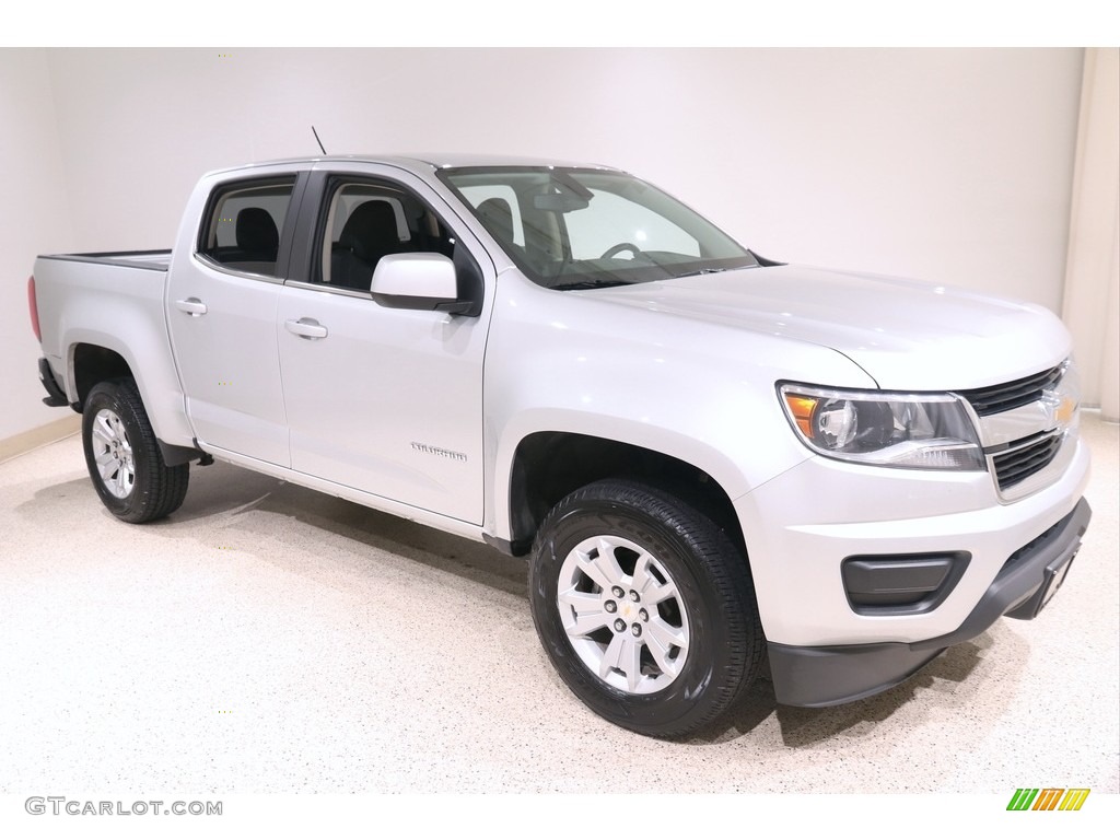 Silver Ice Metallic 2019 Chevrolet Colorado LT Crew Cab Exterior Photo #139159660