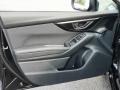 2020 Subaru Impreza Black Interior Door Panel Photo