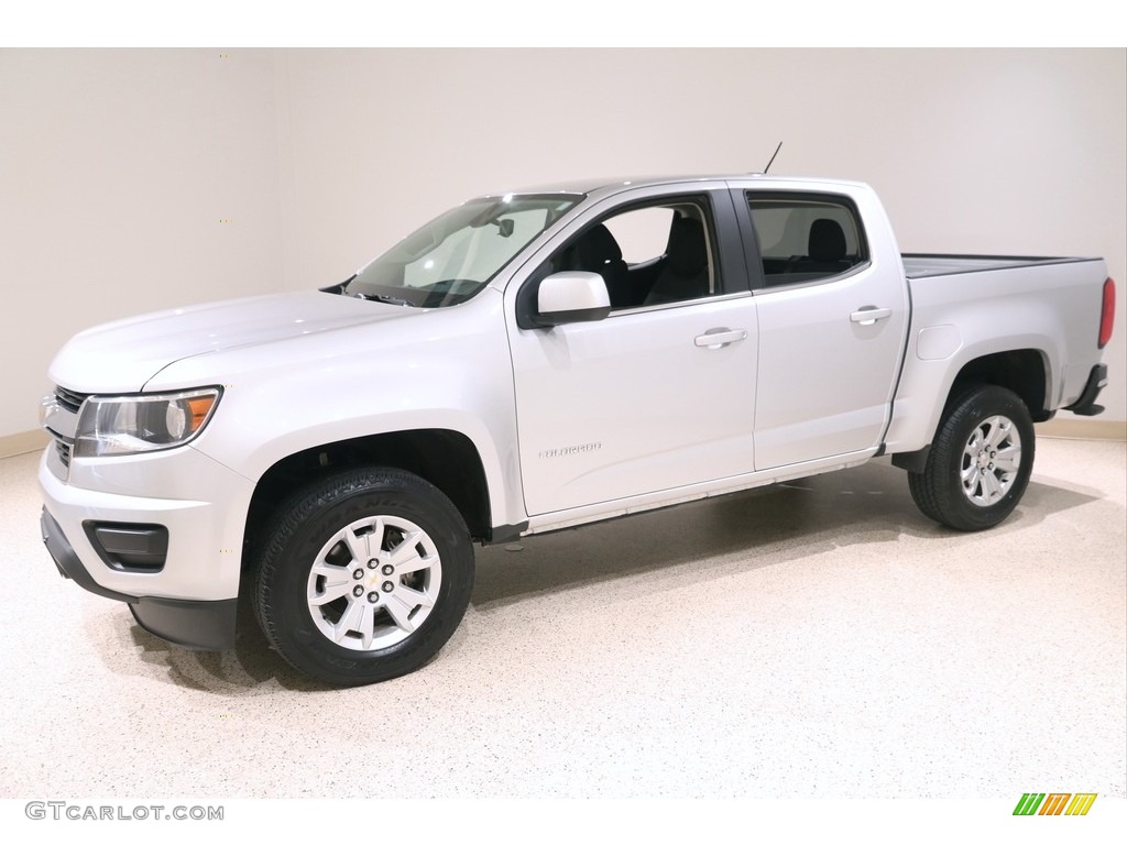 Silver Ice Metallic 2019 Chevrolet Colorado LT Crew Cab Exterior Photo #139159705