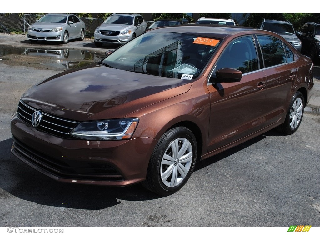 Dark Bronze Metallic 2017 Volkswagen Jetta S Exterior Photo #139159846