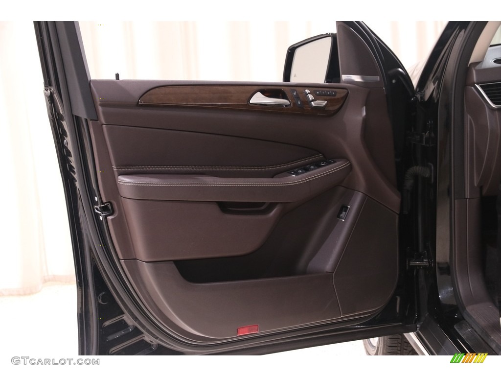 2018 Mercedes-Benz GLE 350 4Matic Espresso Brown Door Panel Photo #139160140