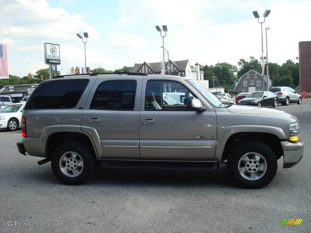 2003 Tahoe LT 4x4 - Light Pewter Metallic / Tan/Neutral photo #6