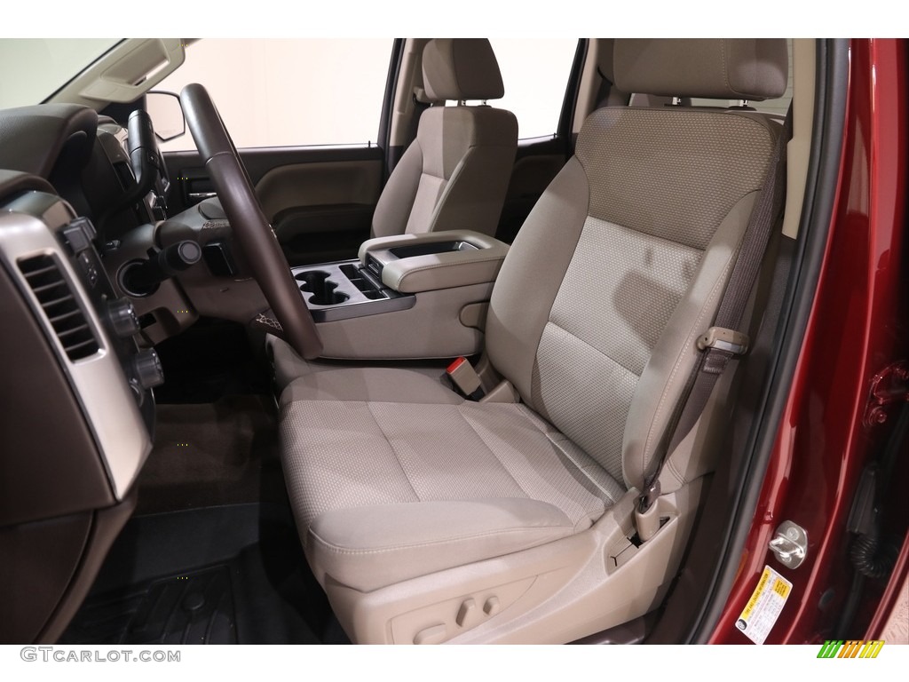 Cocoa/­Dune Interior 2017 Chevrolet Silverado 1500 LT Double Cab 4x4 Photo #139161412