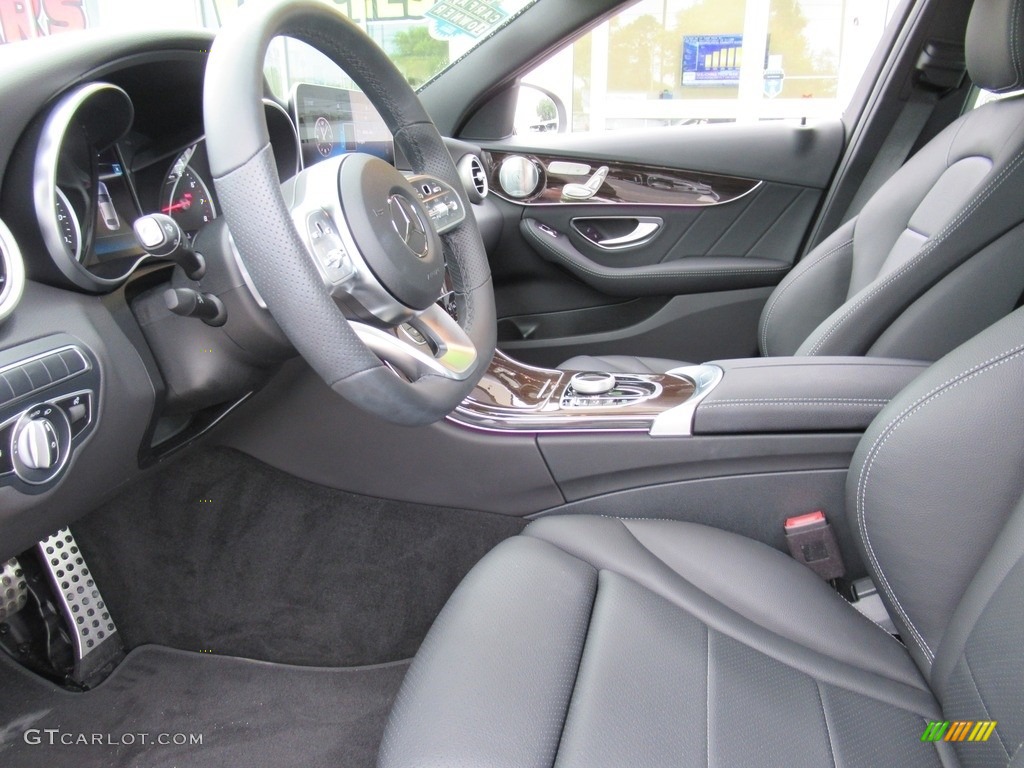 Black Interior 2020 Mercedes-Benz C 300 Sedan Photo #139161877