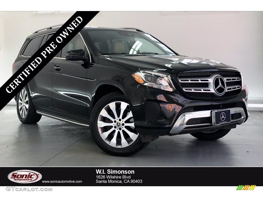 2017 GLS 450 4Matic - Black / Ginger Beige/Black photo #1