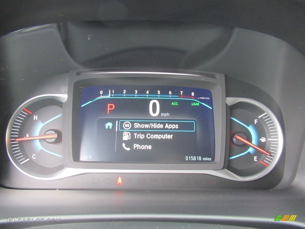 2019 Pilot EX - Lunar Silver Metallic / Gray photo #16