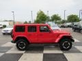 2020 Firecracker Red Jeep Wrangler Unlimited Rubicon 4x4  photo #3