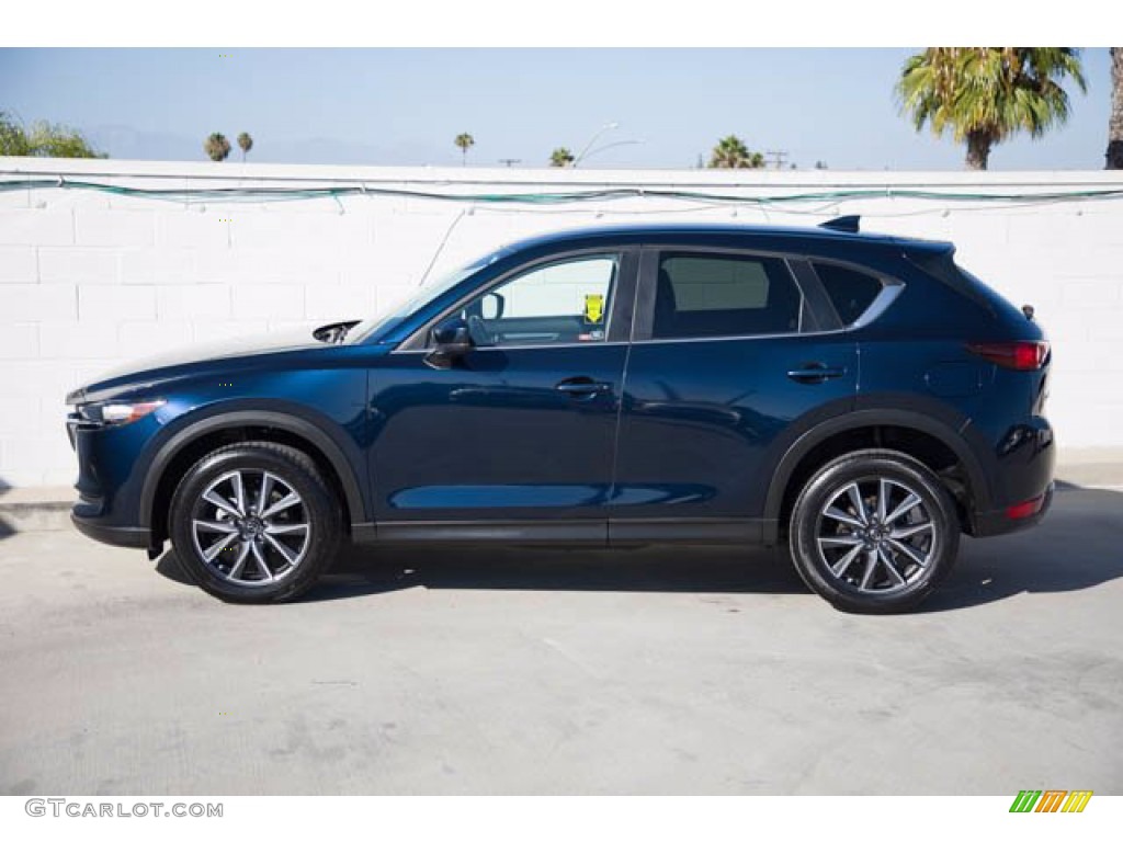 Deep Crystal Blue Mica 2018 Mazda CX-5 Touring Exterior Photo #139162861